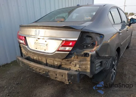 2013 Honda Civic Ex-L from USA, damaged, VIN 2HGFB2F92DH522220